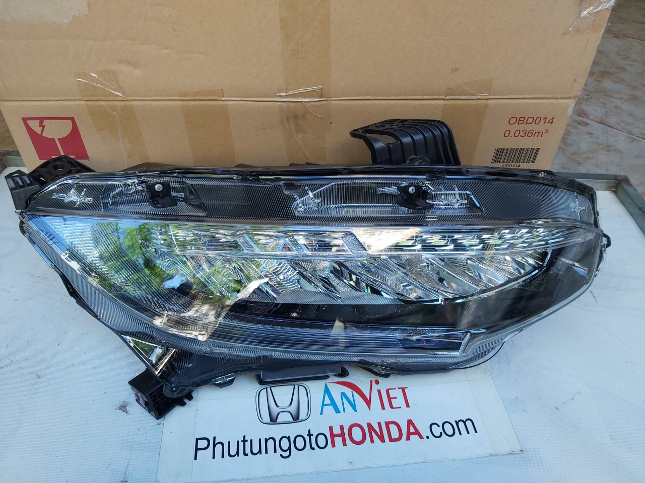Đèn pha xe Honda CIVIC có led